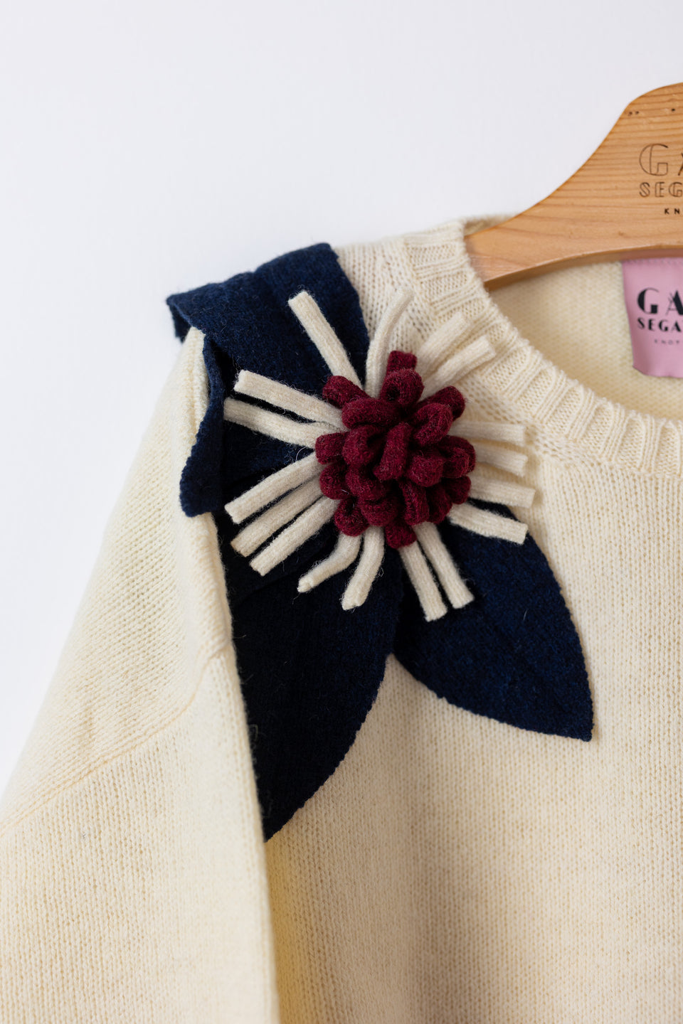 Bloom - latte fiore navy, latte e vino