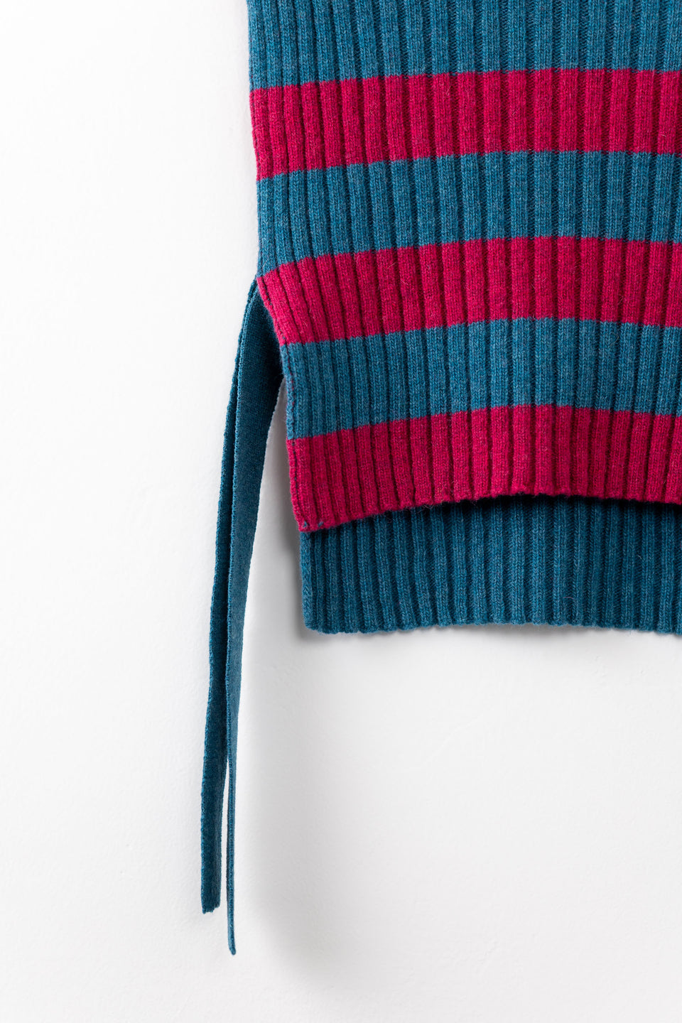 little friend - striped turquoise cherry - one size