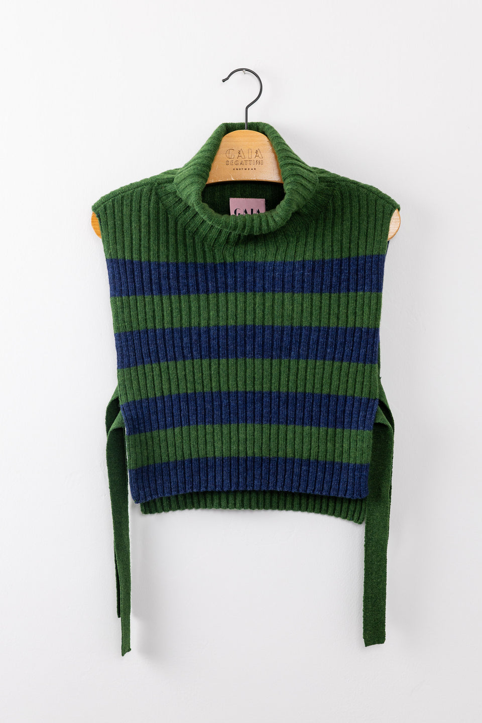 little friend - striped forest denim